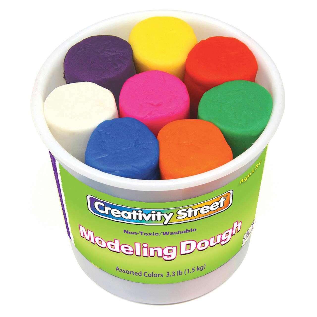 12 Packs: 8 ct. (96 total) Creativity Street® 4oz. Modeling Dough